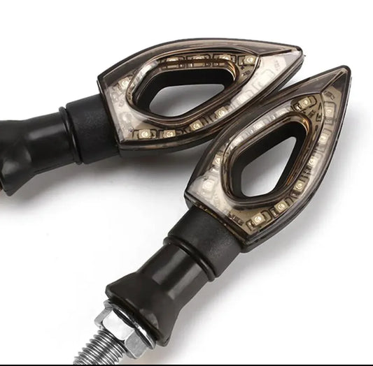 LED indicators o-shape 12 volt (set of 2 pieces)