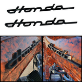 Stickers Honda emblem S800 Black (repro) Set of 2 pieces