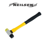 Neilsen - Marteau double face 25 mm – manche en fibre de verre