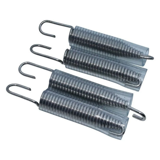 Set of 4 exhaust springs for Dax, PBR, and other mini 4-stroke mopeds. Length 80mm