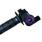 Gashendel met handvaten (snelgas) geschikt voor sturen met een 22mm diameter