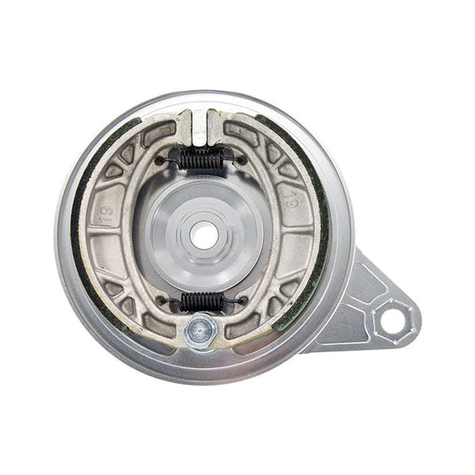 CNC rear brake plate for replica Dax - Skyteam / Zhenhua silver