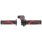 Throttle grip with grips (quick throttle) suitable for handlebars with a 22mm diameter