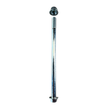 Longueur de l'axe de la roue avant 210mm x diamètre 12mm - couleur argent