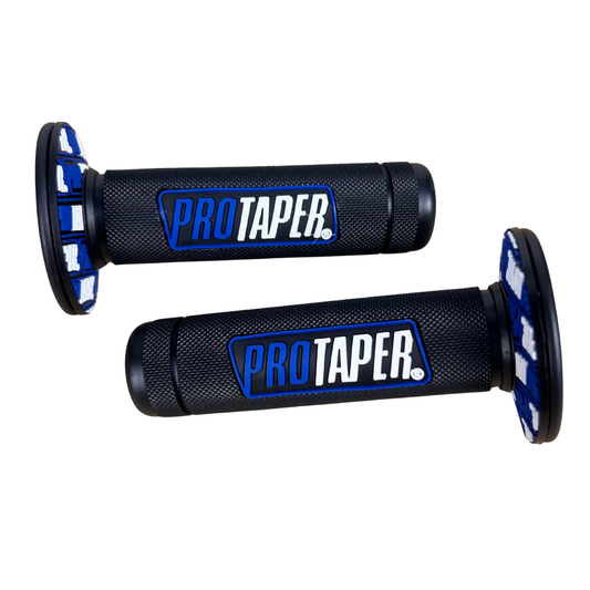 Protaper grips two pieces blue - for 22mm handlebars