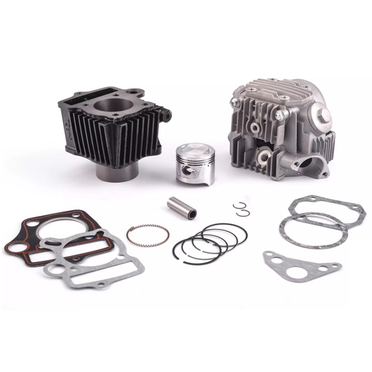 72-ccm-Zylinderkit mit komplettem Zylinderkopf für 50-ccm-139FMB- oder 72-ccm-147FMB-Viertakt-Komplettmotoren