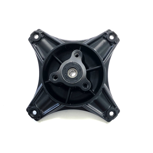 Komplette Vorderradnabe für Dax Bremsscheibe 12mm schwarz