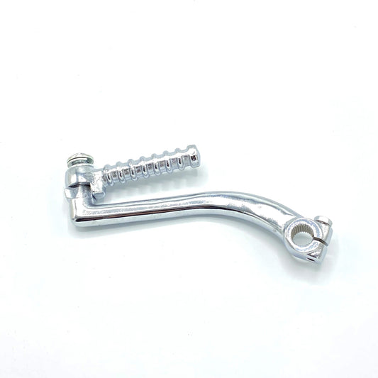 Offset kickstart pedal chrome for 14mm shaft - Dax, Monkey..