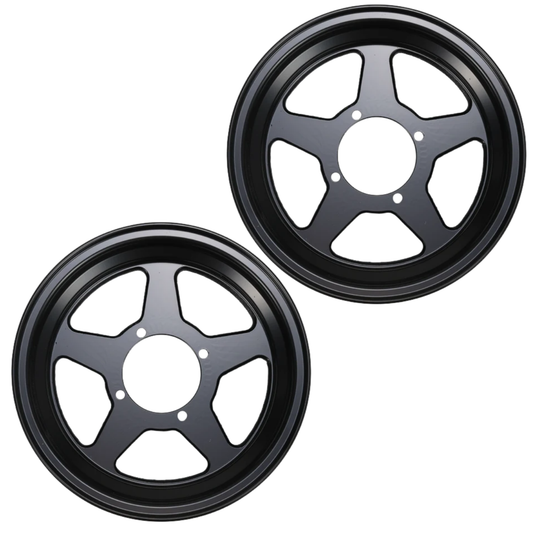 Fünfspeichen-Felgensatz 10 Zoll – 3,50 x 3,00, geeignet für Monkey und Dax