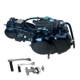 Moteur complet 72 cm³ noir - Boîte manuelle - 4 vitesses, démarrage au kick. Dax, 70 cm³