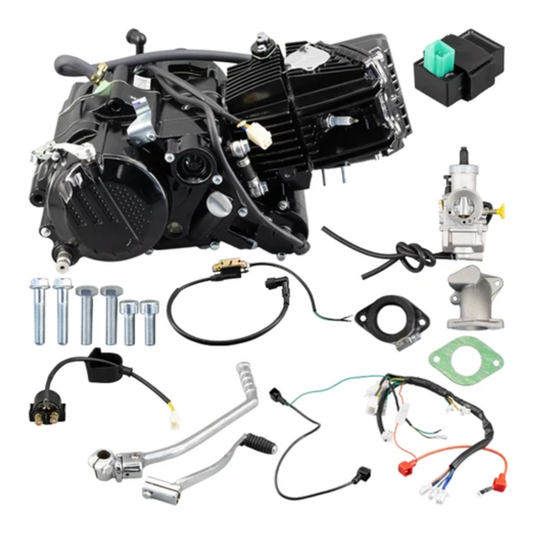 ZongShen 190 ccm schwarz 2V 5-Gang-Getriebe + Zubehör mit Elektrostarter