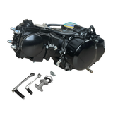 Moteur complet 72 cm³ noir - Boîte manuelle - 4 vitesses, démarrage au kick. Dax, 70 cm³