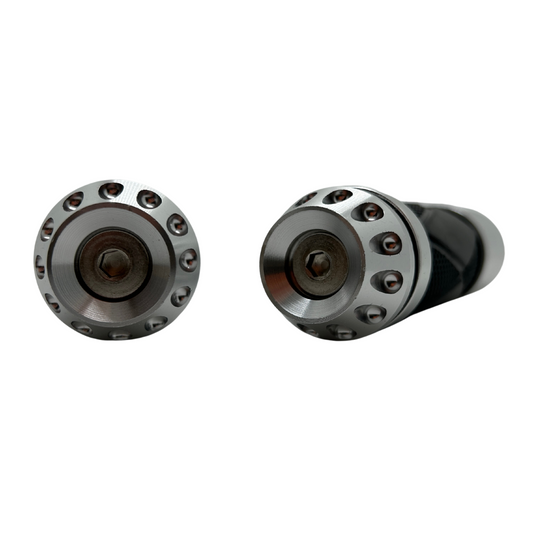 CNC silver handles with bar-end