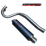Kepspeed exhaust carbon overhead for Dax and Monkey