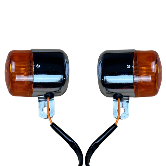Indicators / Blinkers Dax orange lens 12V bulb (2 pieces)