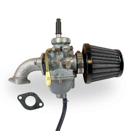 Complete PZ16 carburetor kit with intake manifold and air filter