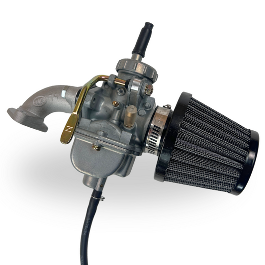 Complete PZ16 carburetor kit with intake manifold and air filter