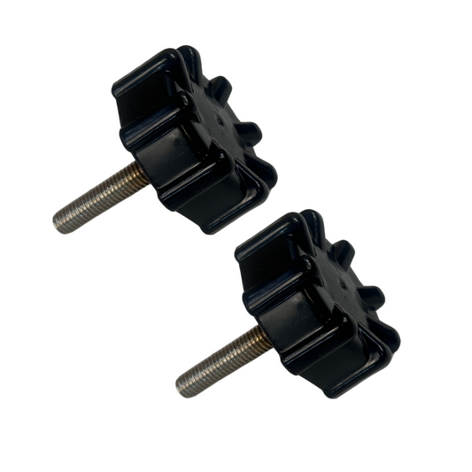 Send black control knobs for standard Dax replica handlebar