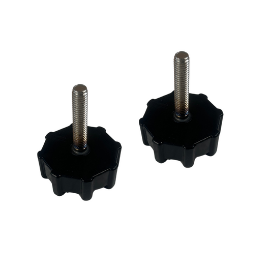 Send black control knobs for standard Dax replica handlebar