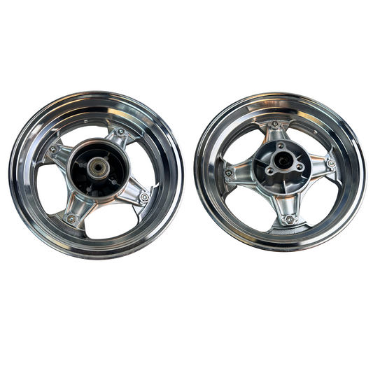 Dax tubeless rims wide set with hub 12 Inch type 3.50 x 4.00