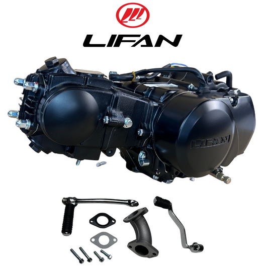 Lifan 50cc Engine black - Manual - 4 Gears kick start. Dax, (49cc)