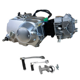 72cc 4-Takt-Schaltmotor Silber – 4 Gänge - Dax, Monkey, PBR..