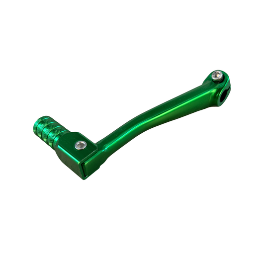 Shift pedal CNC milled green for 50cc - 125cc