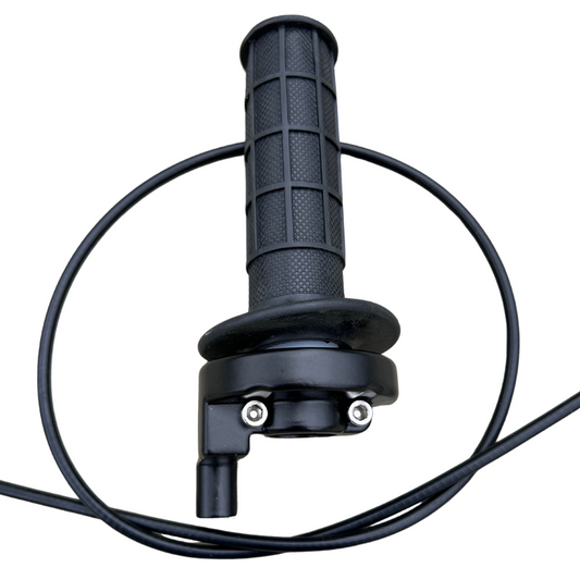Quick throttle with gas cable Honda type black-colored