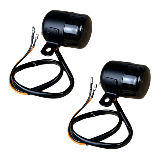 Indicators / Turn signals Dax smoked glass and 12V bulb (2 pieces)