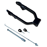 Rear bridge set for Dax standard length black - with accessories