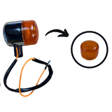 Lentille orange clignotante pour clignotants style Dax OT