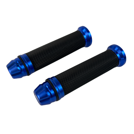Handles blue for 22.2mm handlebars Dax, Monkey, PBR, Pitbike..