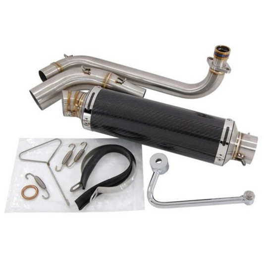 Kepspeed Zero Rose carbon exhaust OG style - underlying
