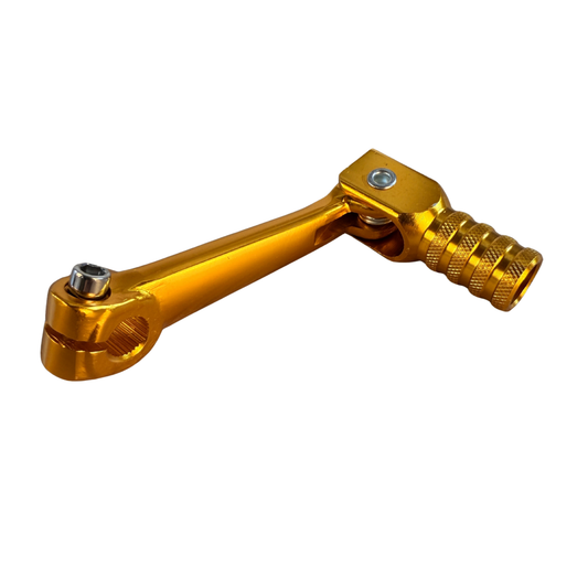 Short model gold shift pedal for 50cc - 125cc - Dax, Pitbike, Monkey..