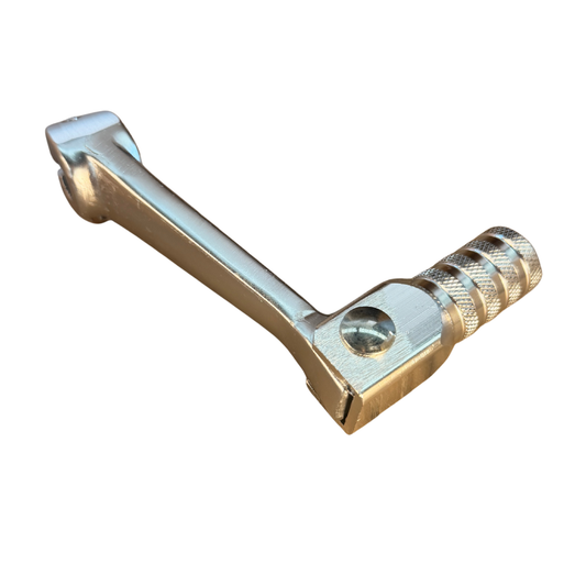 Short model silver shift pedal for 50cc - 125cc - Dax, Pitbike, Monkey..