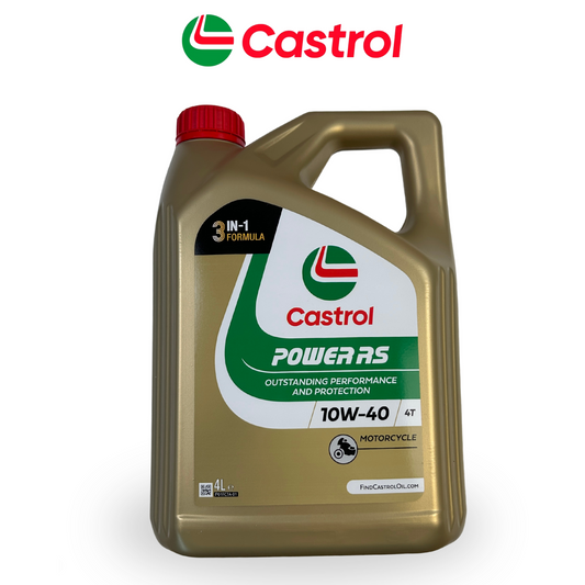 Castrol Power RS 4-stroke 10W40 oil 4 liter can