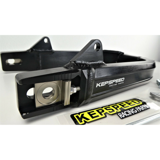 Rear swingarm Kepspeed +10cm black N-Design for Dax
