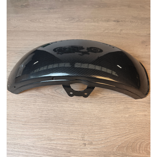 Carbon look front fender without packaging - Dax
