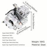 Lifan 50cc Komplettmotor 50cc Mash Cobra