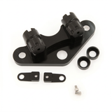 Collier de direction usiné CNC noir pour Dax 12V avec Look Dax 6 Volt