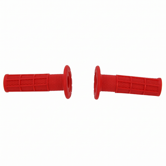 Softgrips handvaten rood - voor 22mm diameter sturen: Pitbike, Dax, Monkey..
