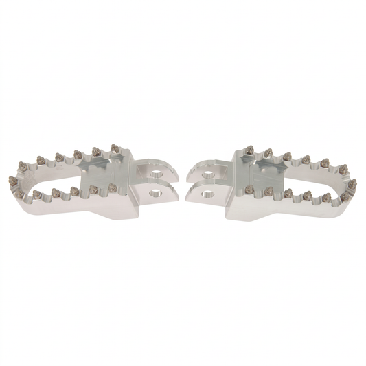 CNC-Gefreesde Aluminium zilveren Voetsteuntjes voor Dax en Monkey