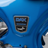 Funny-Dog Dax Honda Rahmenaufkleber schwarz-silber-blau 2 Stück