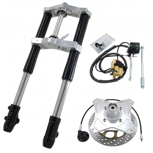 USD 45 mm Fork Set – for Honda Dax & Replicas black