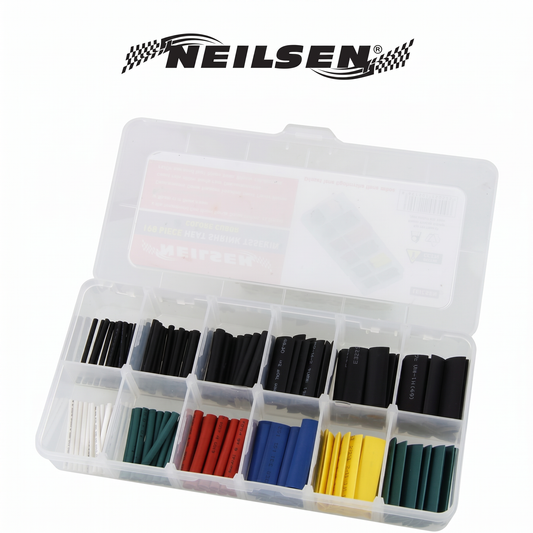 180-delige krimpkous set – kleurgecodeerd (2 t/m 9 mm)