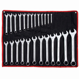 Complete set combinatie sleutels - 25-delige steek-/ringsleutelset (TECTOOL)