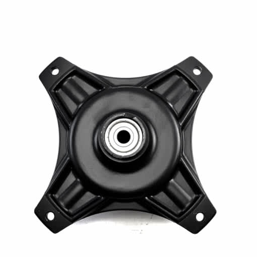 Komplette Vorderradnabe für Dax Bremsscheibe 12mm schwarz
