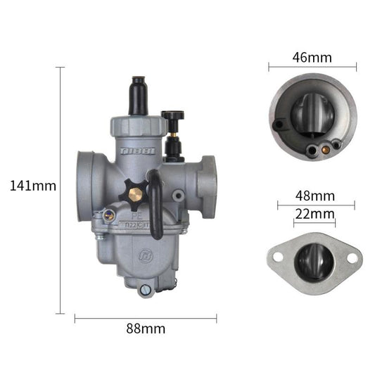 Carburetor Nibbi PE 22 mm Flange Racing version