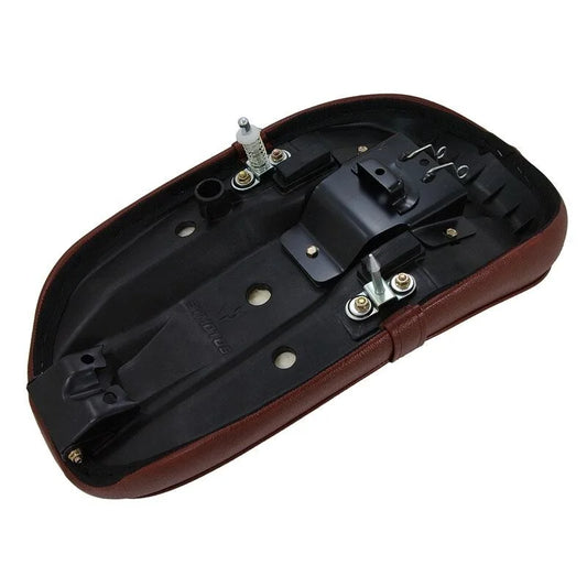 Kepspeed low seat banana diamond pattern brown for Honda, Skyteam, Zhenua,... dax