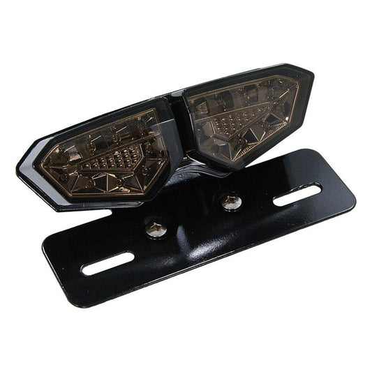 Taillight Diamond LED model smoked with built-in turn signals